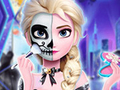 รอยสักของเอลซ่าที่งานปาร์ตี้วันฮาโลวีน เกมออนไลน์
