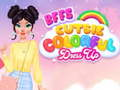 เพื่อนซี้: การแต่งตัวสุดน่ารักและมีสีสัน เกมออนไลน์