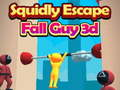 หนีหมึก: Fall Guy 3D เกมออนไลน์