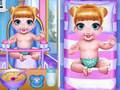 การดูแลเด็กทารกแฝดแรกเกิดของเจ้าหญิง เกมออนไลน์