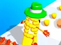 การแข่งขันป๊อปคอร์น 3D เกมออนไลน์