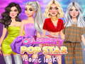 ชุดที่มีชื่อเสียงของซุปเปอร์สตาร์ป๊อป เกมออนไลน์
