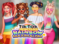 TikTok สีรุ้ง เกมออนไลน์