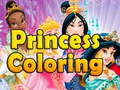 ระบายสีเจ้าหญิง เกมออนไลน์