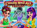 ร้านเสริมสวยแฟชั่นทำเล็บลูกกวาด เกมออนไลน์