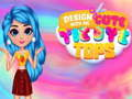 ออกแบบกับฉันเสื้อผ้าสีเท tie dye ที่น่ารัก เกมออนไลน์