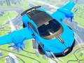 รถยนต์กีฬาที่บินได้จริง 3D เกมออนไลน์