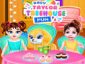 ความสนุกในบ้านต้นไม้ของเบบี้เทย์เลอร์ เกมออนไลน์