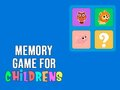เกมจดจำสำหรับเด็ก เกมออนไลน์