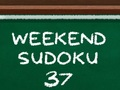 ซูโดกุเสาร์อาทิตย์ 37 เกมออนไลน์