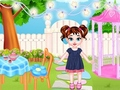 ตกแต่งสวนหลังบ้านของเบบี้เทย์เลอร์ เกมออนไลน์