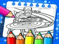 สมุดระบายสีกัปตันอเมริกา เกมออนไลน์