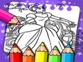 หนังสือระบายสีซินเดอเรลล่า เกมออนไลน์