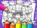 สมุดระบายสีเต่าศิลปินนินจา เกมออนไลน์