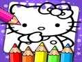 สมุดระบายสี Hello Kitty เกมออนไลน์