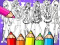 หนังสือระบายสีมอนสเตอร์ไฮ เกมออนไลน์