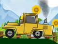 การขับรถแทรกเตอร์ปีนเขา 2D เกมออนไลน์