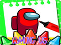 หนังสือสีสำหรับ Among Us เกมออนไลน์