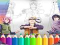 หนังสือระบายสี Naruto Shippuden เกมออนไลน์