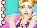 เล็บท้องฟ้าที่เต็มไปด้วยดาวสวย 2 เกมออนไลน์