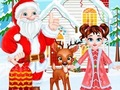 ความสนุกกับกวางเรนเดียร์คริสต์มาสของเบบี้เทย์เลอร์ เกมออนไลน์