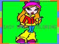 การระบายสี Bratz ง่ายๆ เกมออนไลน์