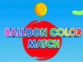 จับคู่สีลูกโป่ง เกมออนไลน์