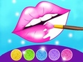 เกมระบายสีปากระยิบระยับ เกมออนไลน์