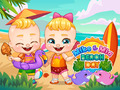 ไมค์กับเมีย: วันชายหาด เกมออนไลน์