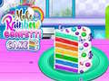 ทำเค้กคอนเฟตตีสีรุ้ง เกมออนไลน์