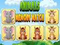 เกมจับคู่ความจำสัตว์ เกมออนไลน์