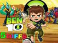 เบ็น 10 5 ความแตกต่าง เกมออนไลน์