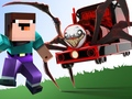 นูบ vs รถไฟแมงมุม เกมออนไลน์