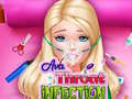 การติดเชื้อที่ลำคอของอาวา เกมออนไลน์