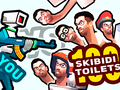 คุณ vs 100 โถส้วม Skibidi เกมออนไลน์