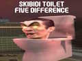Skibidi Toilet ห้าความแตกต่าง เกมออนไลน์