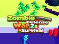การป้องกันซอมบี้: การอยู่รอดในสงคราม Z เกมออนไลน์
