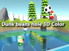 โยนถั่วลงในหลุมสี 3D เกมออนไลน์
