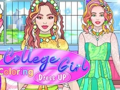 ระบายสีและแต่งตัวนักศึกษา เกมออนไลน์