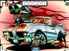 ดาวซ่อนอยู่ของรถการ์ตูน เกมออนไลน์