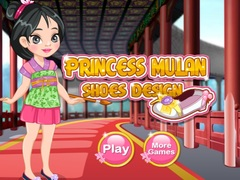 ออกแบบรองเท้าสำหรับเจ้าหญิงมู่หลาน เกมออนไลน์