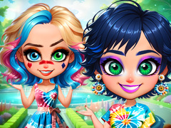การระเบิดของสีไทด์ดาย เกมออนไลน์
