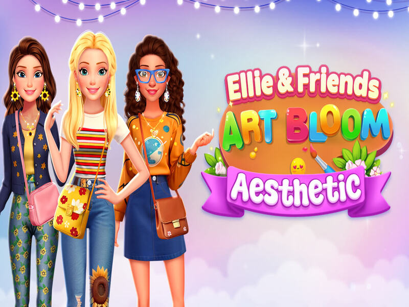 Ellie และเพื่อนศิลปะ Bloom Aesthetic เกมออนไลน์
