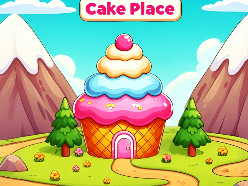 สถานที่เค้ก เกมออนไลน์