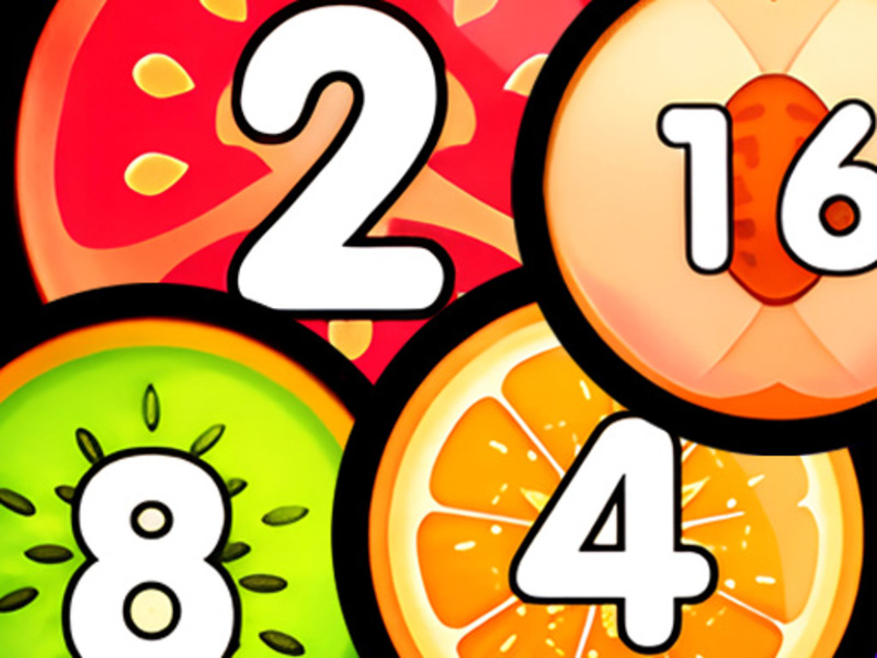 Merge Balls Shooter 2048 Connect Fruits เกมออนไลน์