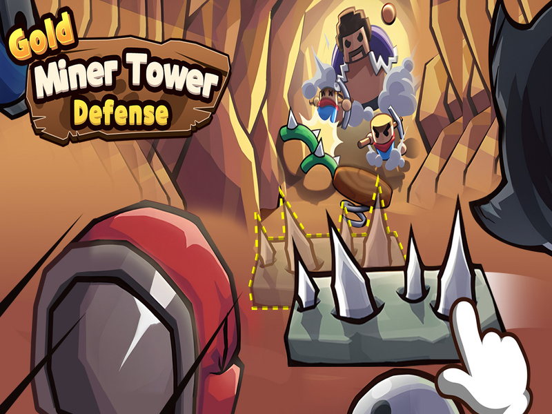 Gold Miner Tower Defense เกมออนไลน์