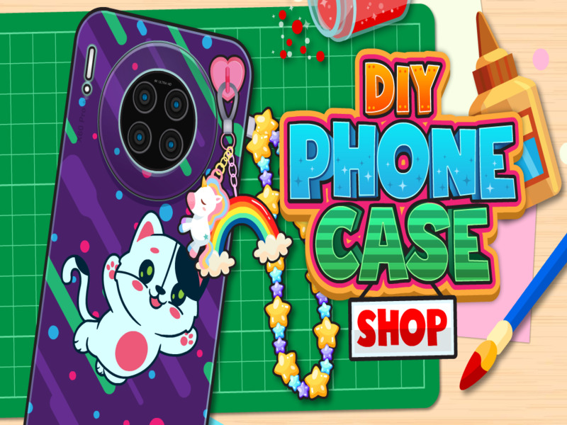 ร้านค้าเคสโทรศัพท์ DIY เกมออนไลน์