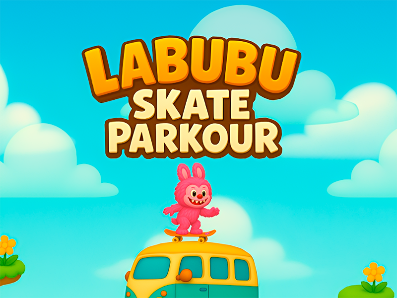 Labubu Skate Parkour เกมออนไลน์
