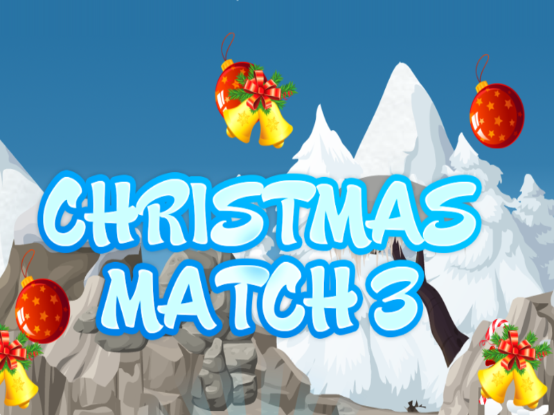 สุขสันต์วันคริสต์มาส Match3 เกมออนไลน์