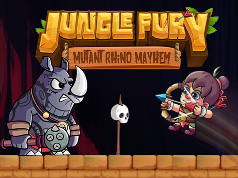 Jungle Fury Rhino Mayhem เกมออนไลน์